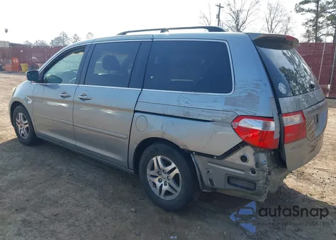 2007 Honda Odyssey Ex-L z USA, uszkodzony, nr VIN 5FNRL38727B021686
